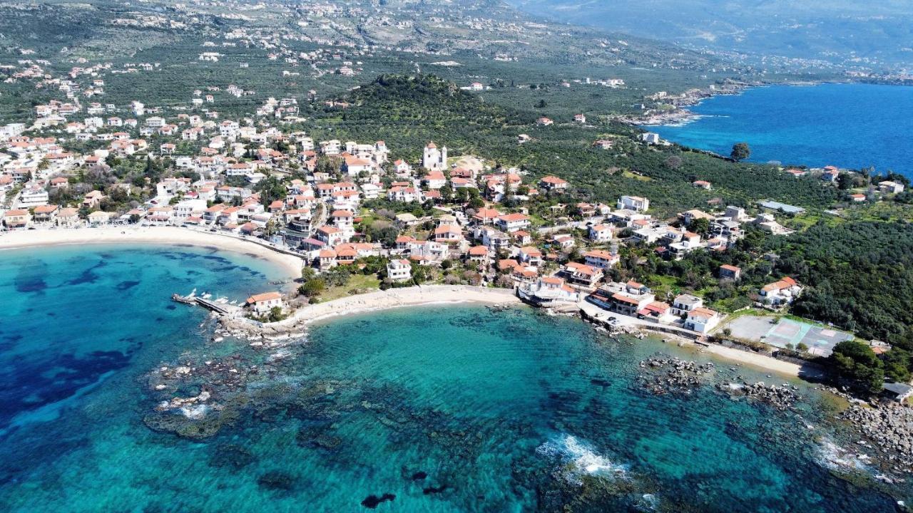 Minas Apartment 2Mins Walking From Stoupa Beach, Upgraded Wi-Fi Exteriör bild
